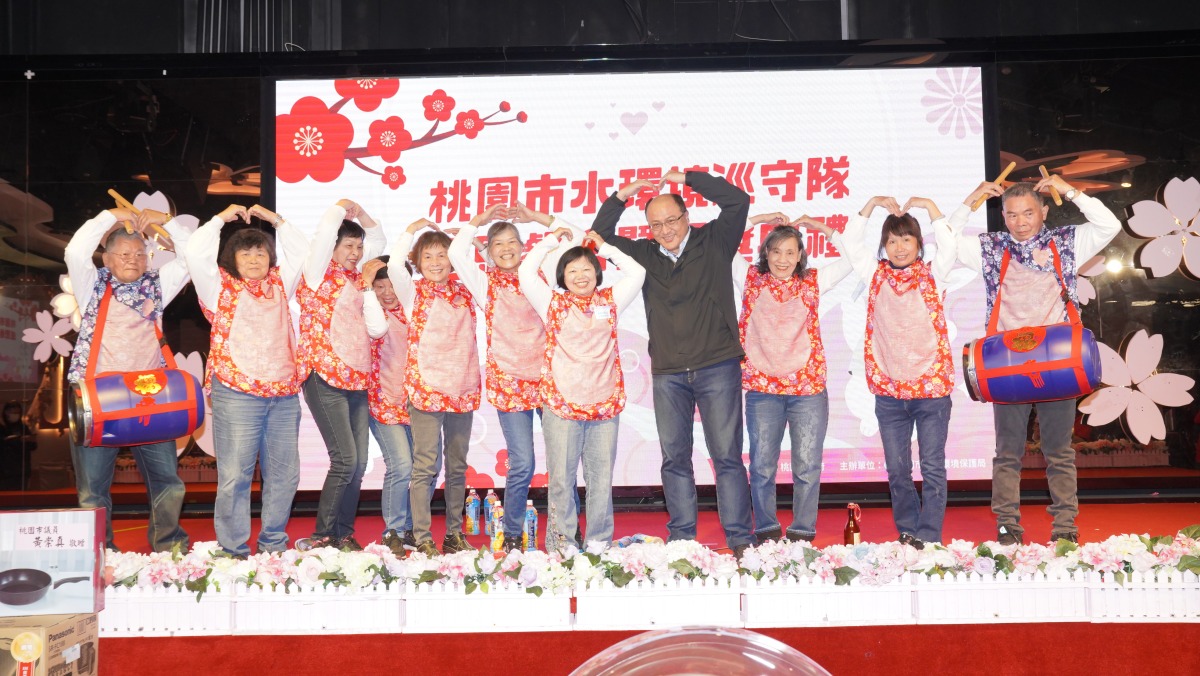 桃園水環境巡守隊改善河面垃圾污染 獲副市長蘇俊賓表揚 4 7
