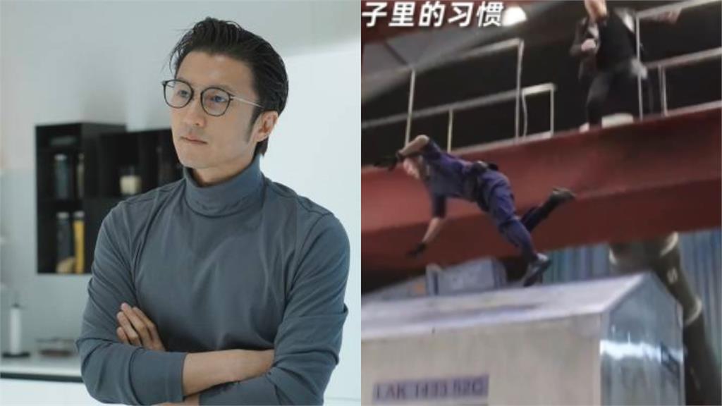 謝霆鋒爆意外!高處墜落「痛到站不起」驚悚畫面曝