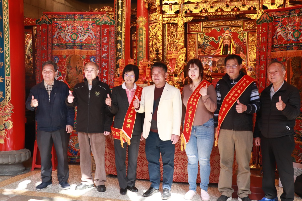 恭祝開漳聖王聖誕千秋 桃園大廟景福宮三獻祈福法會登場 IMG 0262