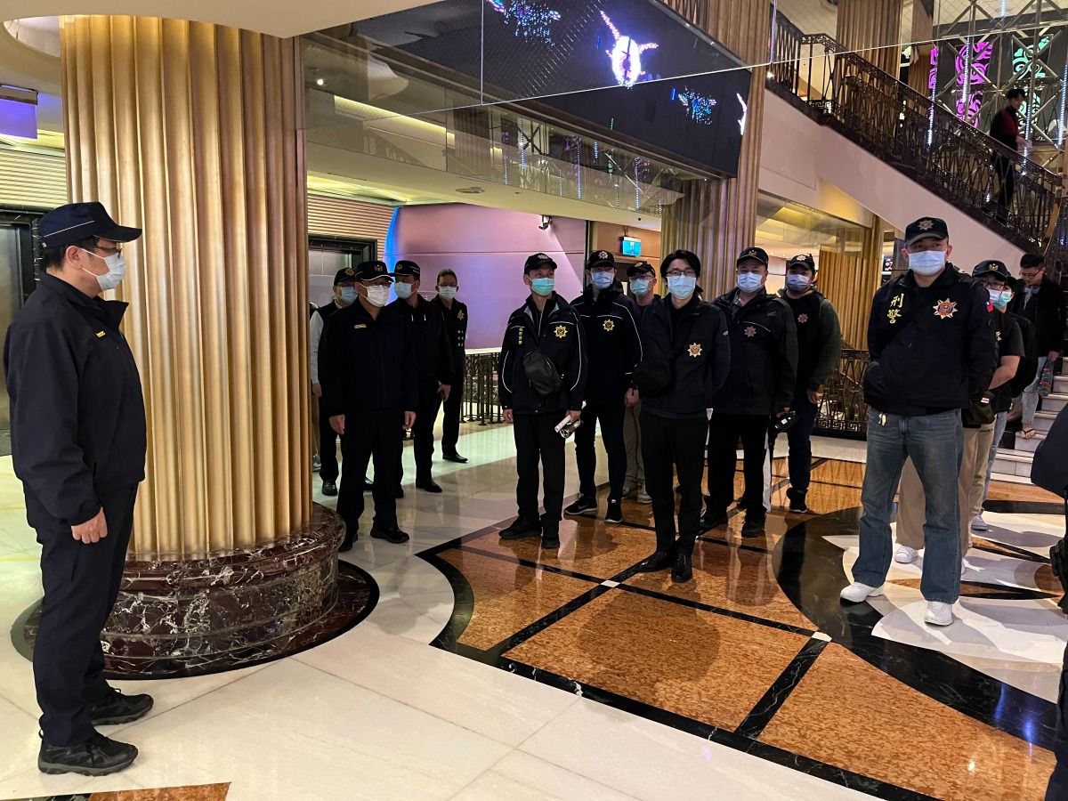 桃警長吳坤旭領軍執行掃蕩幫派 遏阻黑幫氣焰 S 27500613