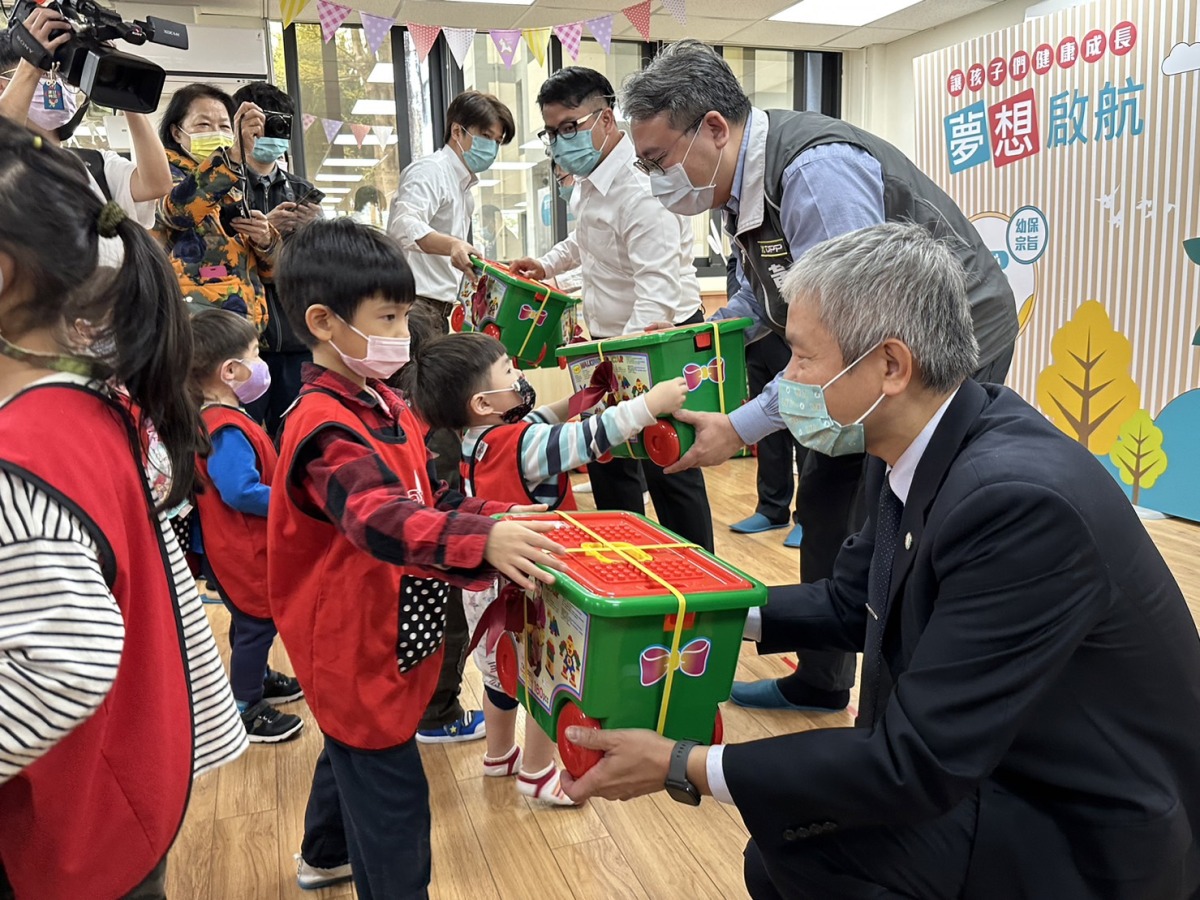 勞動部桃竹苗分署成立教保中心 小朋友提前過兒童節 S 69247043