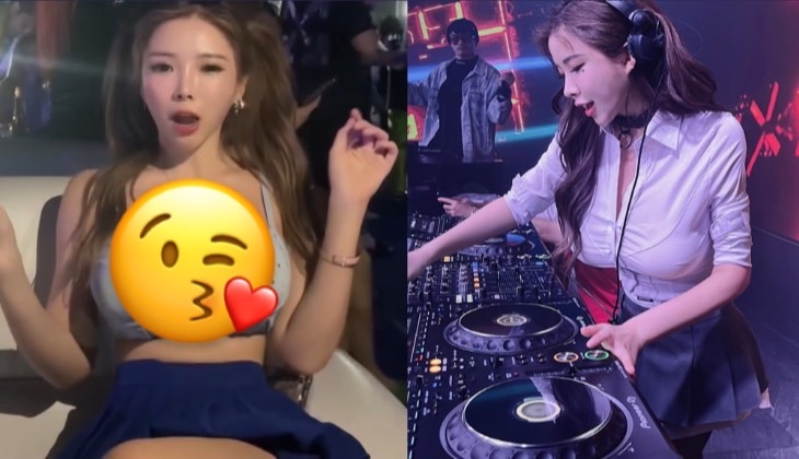 DJ綁雙馬尾「只穿Bra」!猛咬1支掀20萬網暴動