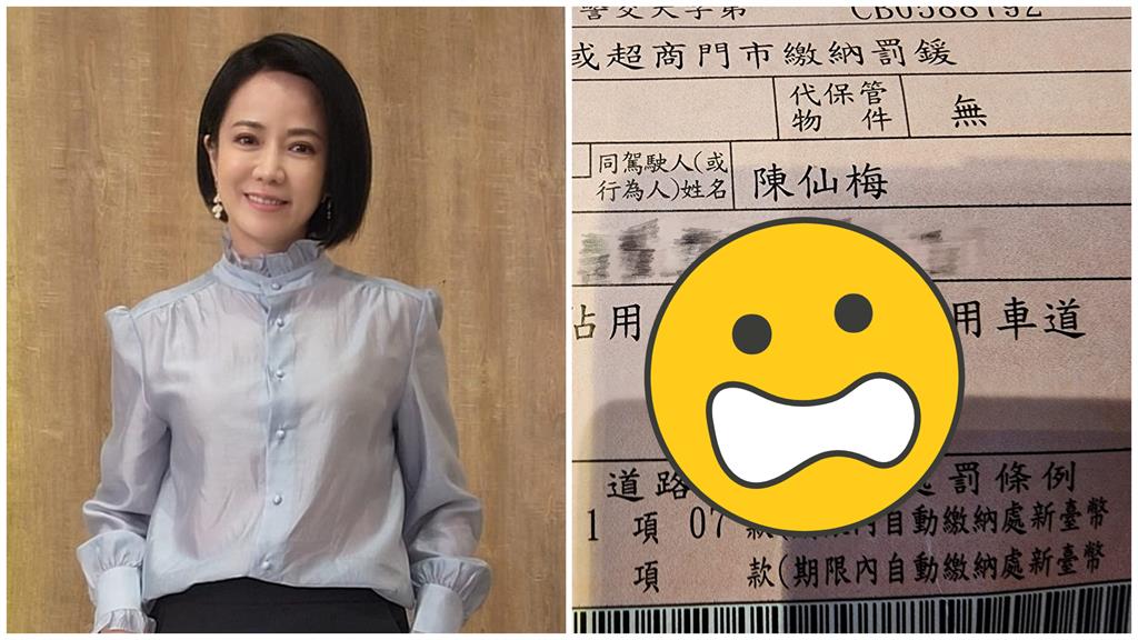 八點檔女星開車1舉動被開單 網友震驚:長知識