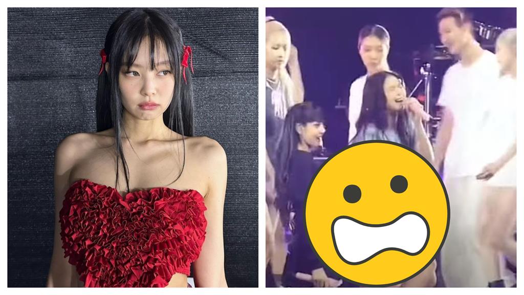 Jennie遭重擊「重要部位」!下秒痛到倒地不起