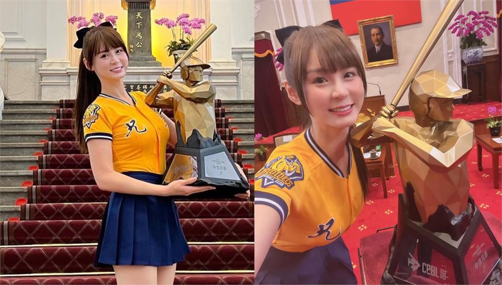 短今總統府內「大露香腿」出意外 1句親曝過程