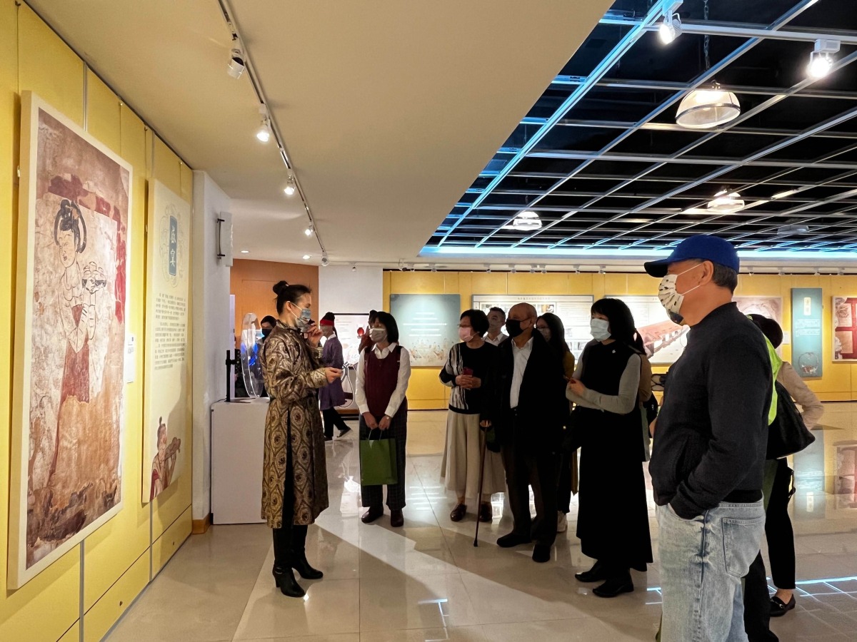 《盛世壁藏》唐代壁畫文化特展 龍華科大藝文中心璀璨登場 2