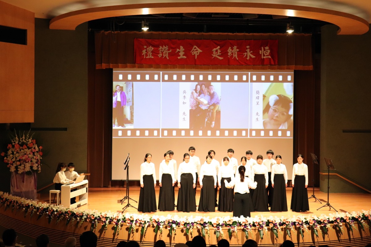 長庚大學師生準備千紙鶴 感念器捐者、大體老師遺愛人間 圖1