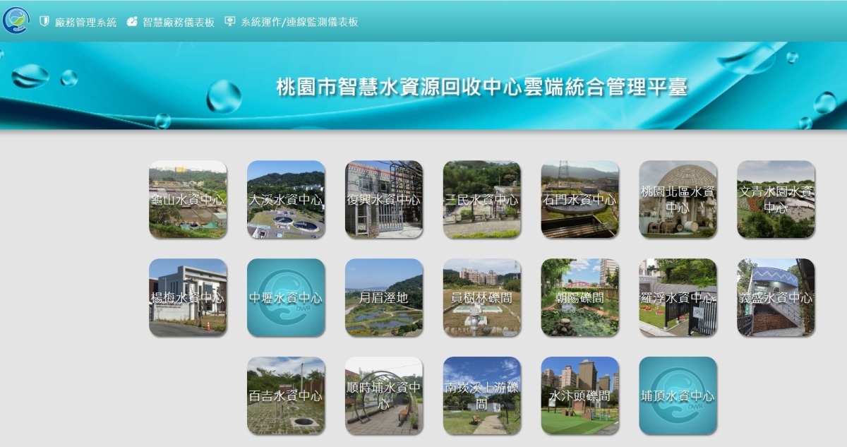 桃園水務局打造雲端統合平台 推動智慧化大躍進 桃市府「桃園市智慧水資源回收中心雲端統合管理平台」 雲端、物聯、智慧化多管齊下水