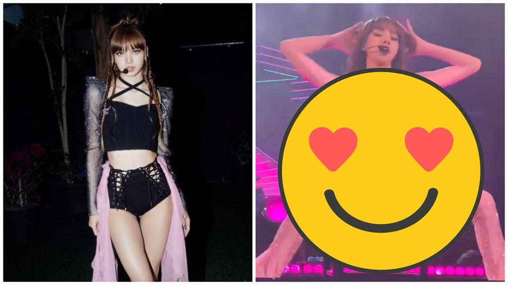 人間芭比又美到天際了!Lisa下樓梯14秒震出波浪超狂身材瘋網