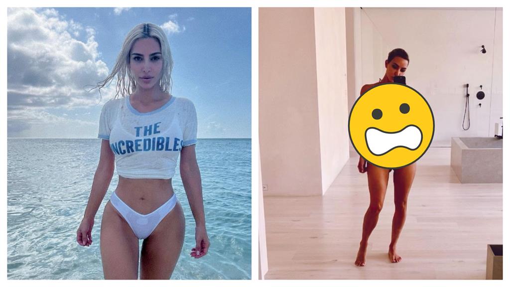 金卡戴珊辣穿透膚Bra!修圖太兇全變形網瘋看