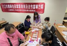 移民署邀新住民製作奧黛 體驗越南傳統服飾的優雅美麗