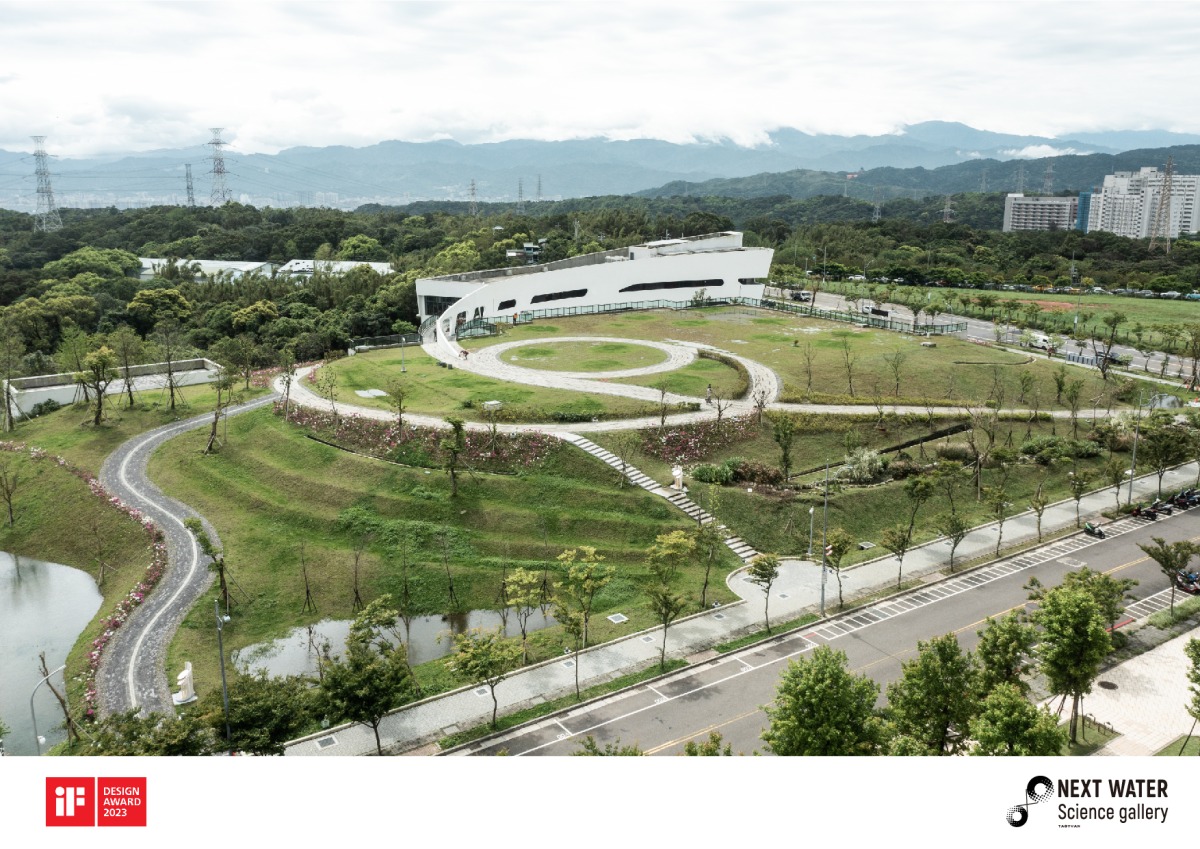 桃園文青水園水資中心屢獲國際肯定 勇奪德國iF設計獎 20221019 桃園水務局 獎章總覽 01 04