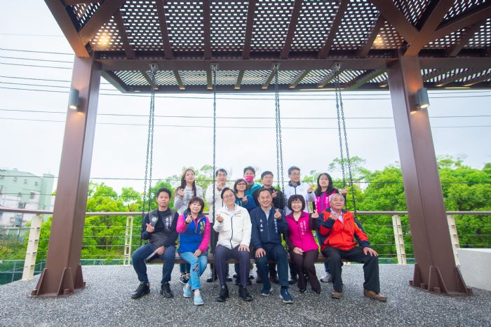 中壢內定綠塘水岸公園開幕 享受自然生態、美景 20230407161809084