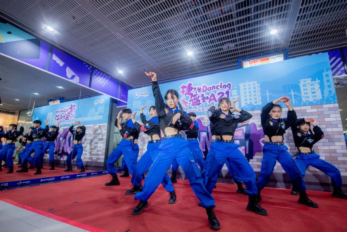 桃園機捷A21環北站打造街舞練習空間 舞出年輕自信 20230410161331818