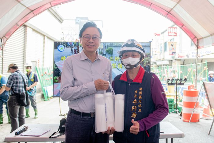 桃園大樹林地區頻淹水 市府打造雨水下水道改善 20230413134005677