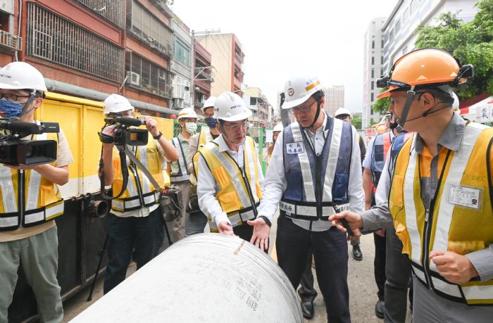 中壢污水下水道BOT第1期工程預計9月完工 桃市府加強防護措施 20230419165248242