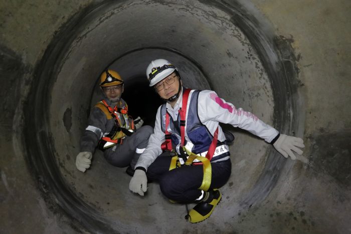 中壢污水下水道BOT第1期工程預計9月完工 桃市府加強防護措施 20230419165317599