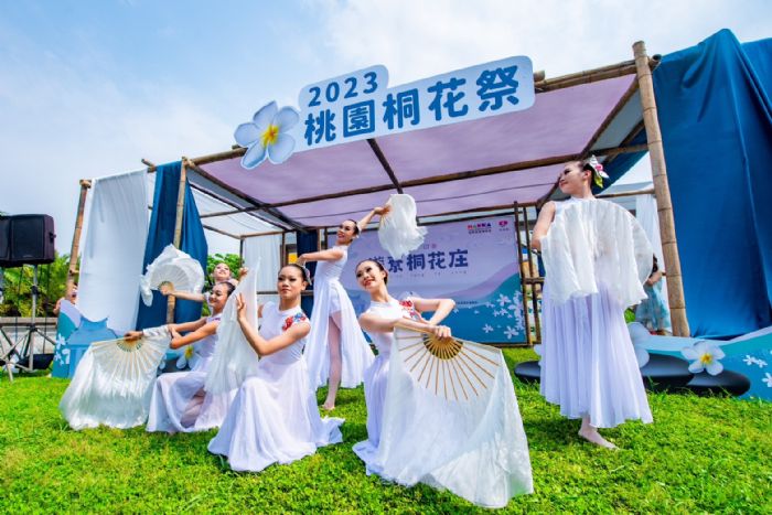 2023桃園桐花祭登場 遊客庄共賞美麗「五月雪」 20230423182339160