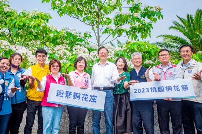 2023桃園桐花祭登場 遊客庄共賞美麗「五月雪」 20230423182342958