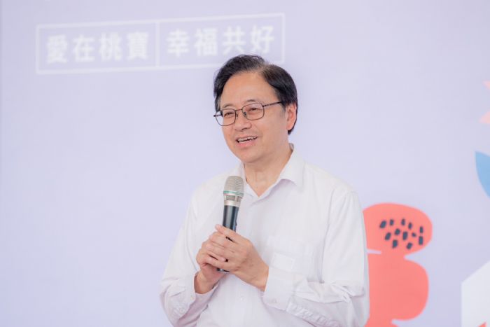 出席北區活動中心「桃寶館」開幕 張善政:滿足年輕家庭需求 20230423182710960