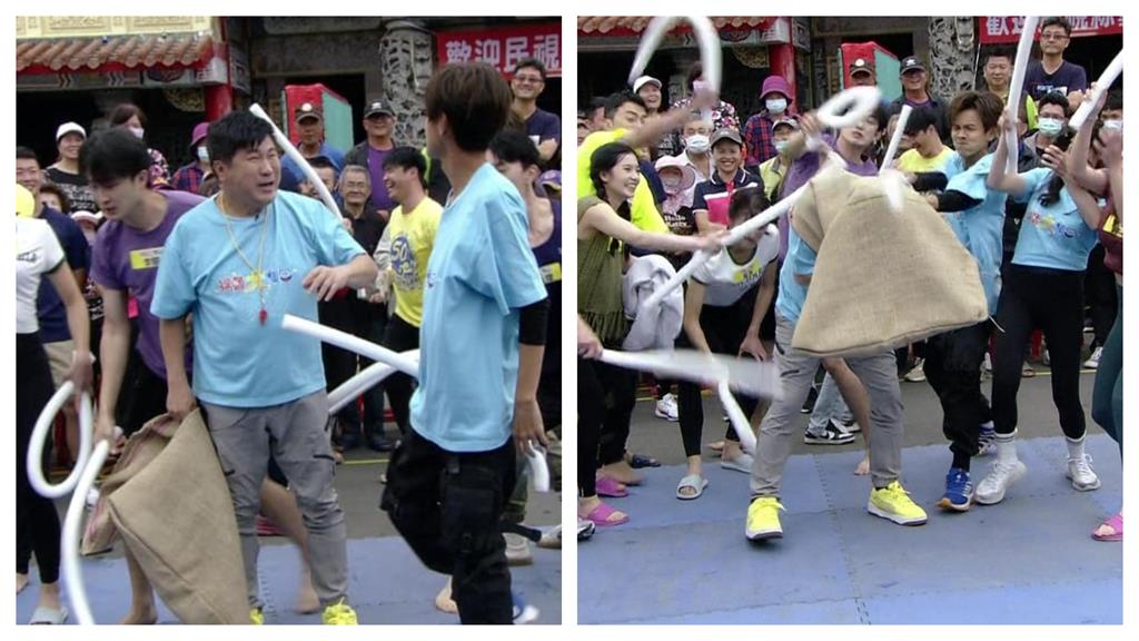 胡瓜錄影慘被「蓋布袋」圍攻!畫面曝光網笑歪