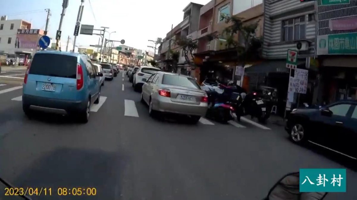 【有片】目擊騎士鑽車陣撞直行車 網友上傳影片也被砲轟 41654674 scaled