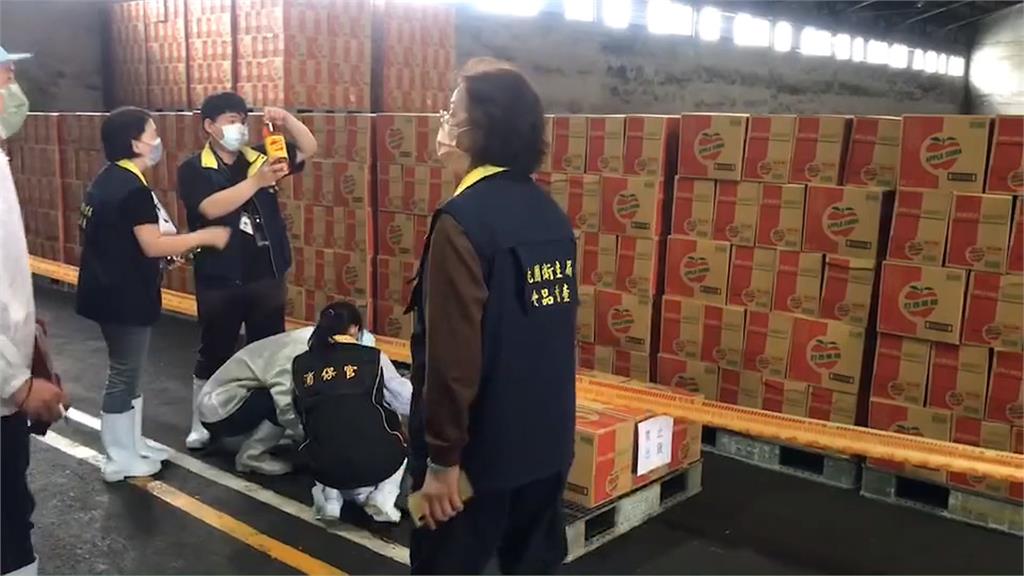 蘋果西打有沉澱物 封存4萬餘罐 部分流入市面