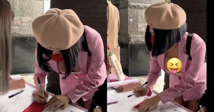 她寫紅包袋秀「婚禮最大包」 12秒片曝網狂重播