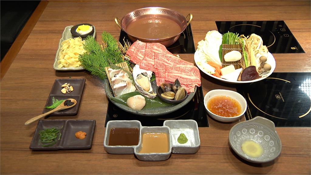 選用日本和牛、龍膽石斑 業者推春日風鍋物搶市