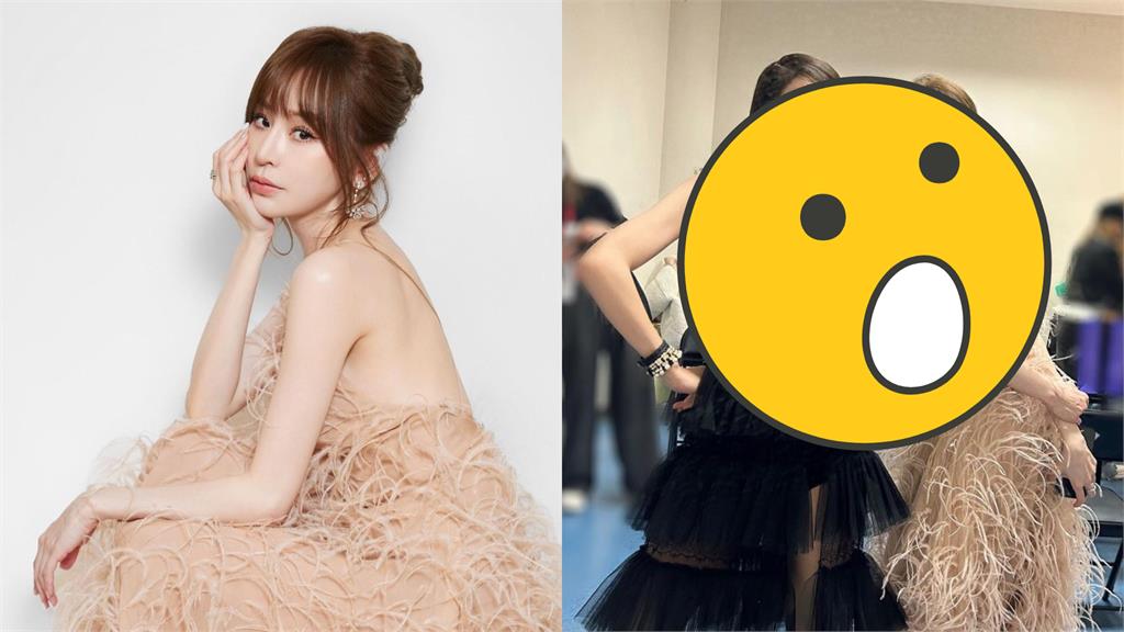 Jessica壓胸禮服險走光!合體王心凌網瘋猜幹大事