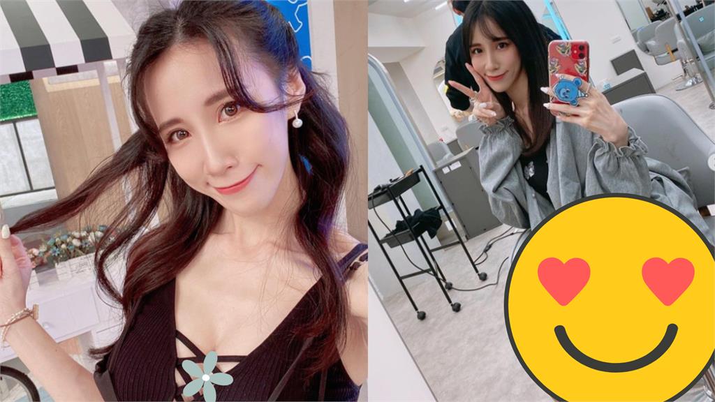 瑤瑤「激短褲」翹腳剪頭髮姿勢太不良!網:誘人