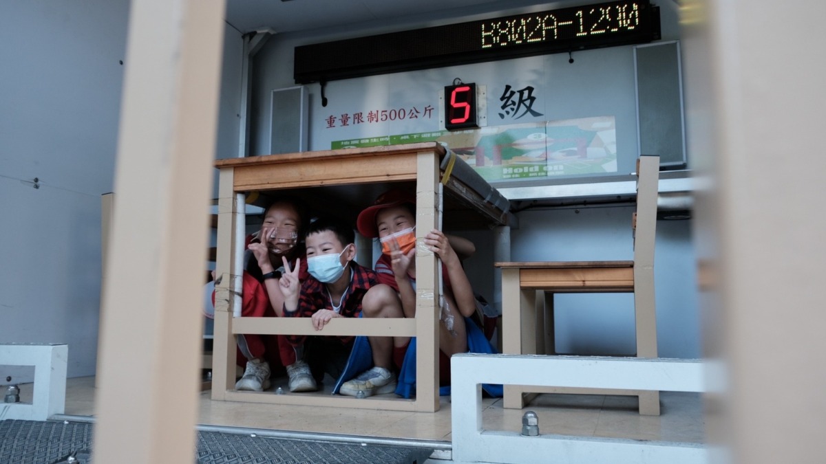 平鎮復旦消防分隊攜手復旦國宣導防災體驗活動 9BD039A2 2163 4C52 9817 84F8340E5341 L0 001