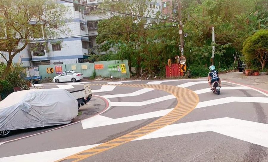 龜山出現瑪利歐賽車跑道?桃園交通局回應了