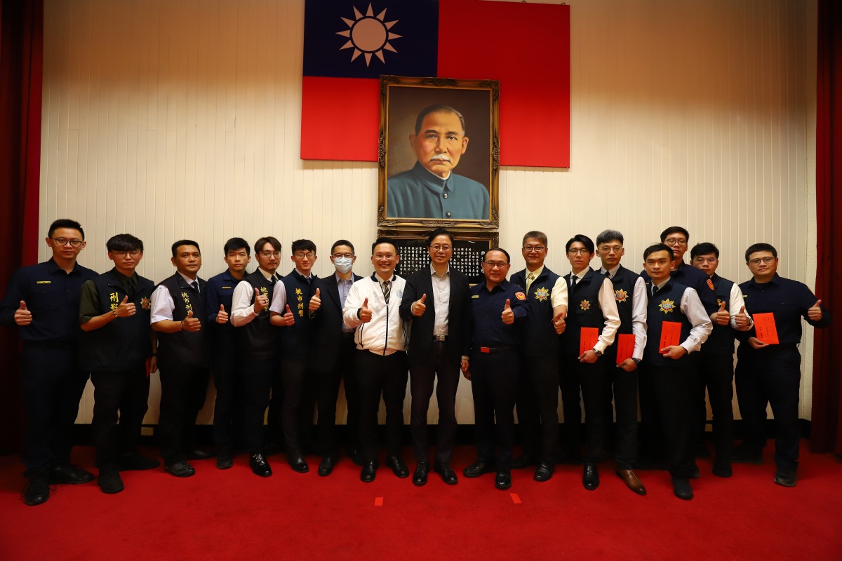 桃警打擊犯罪成績斐然 張善政肯定吳坤旭領導有方 IMG 3076