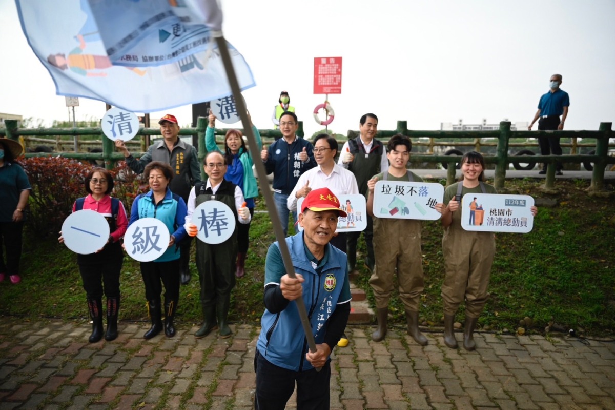 汛期將至 桃園水務局推動社區自主清溝 S 137904146