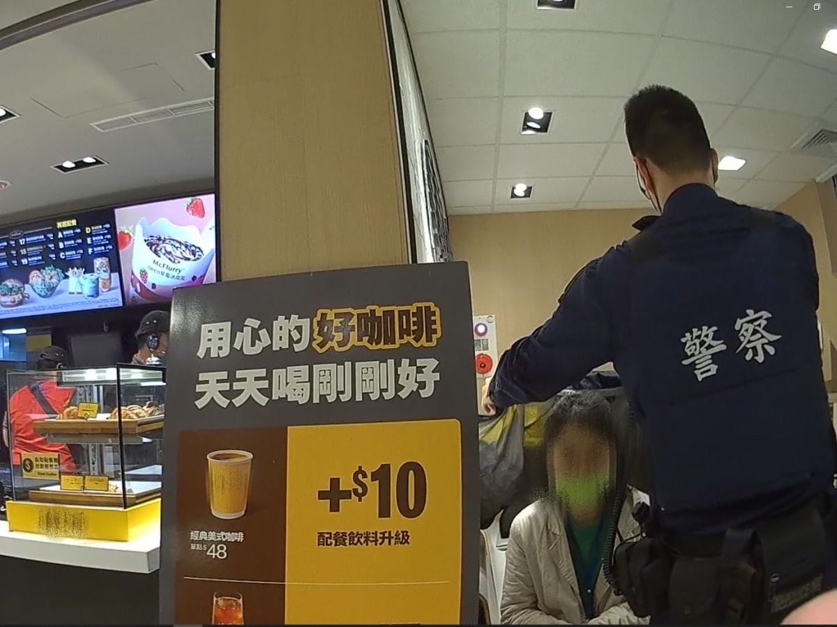 婦迷路在龜山速食店過夜　店員報警求助