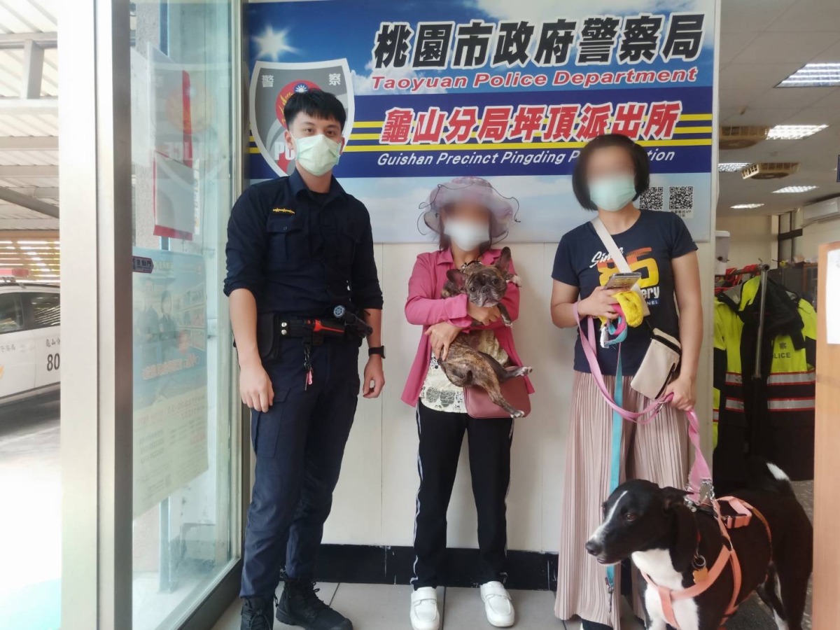 法鬥虎頭山公園迷路險中暑 龜山警民合力找主人 S 55419038