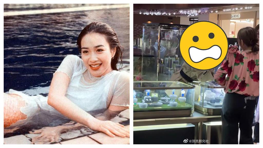 鍾麗緹「商場叫賣」認不出?無濾鏡原圖網嚇歪