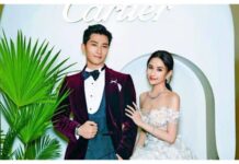 賭王千金嫁竇驍!何超蓮穿深V透紗嗨翻單身夜