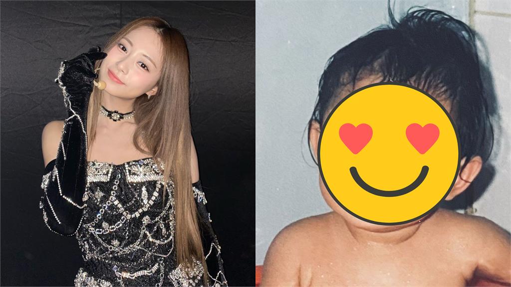 子瑜深夜送福利!曬童年萌照網暈:吃可愛長大的