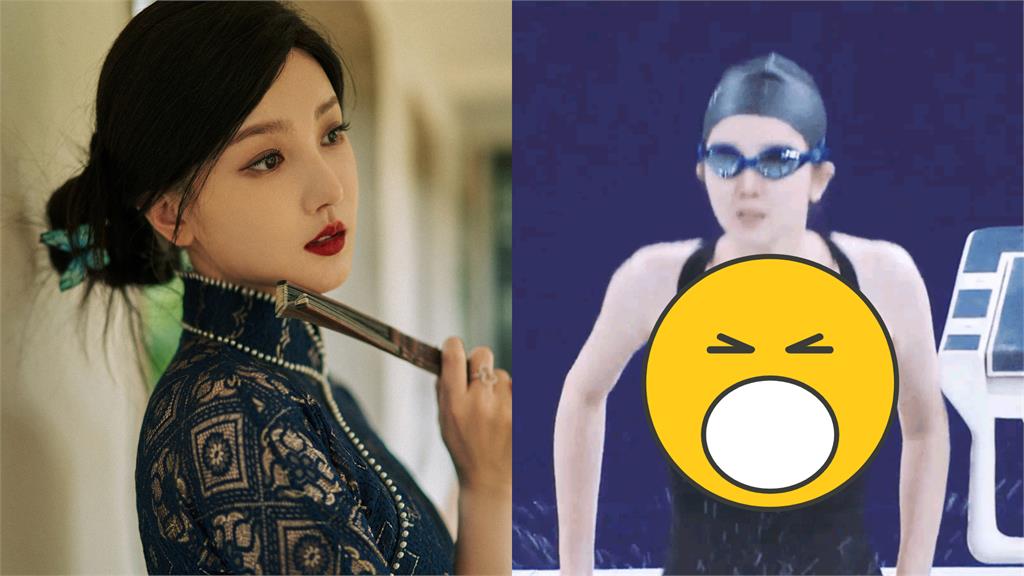 女星「太誠懇」連身泳衣擋不住!驚人實力曝光