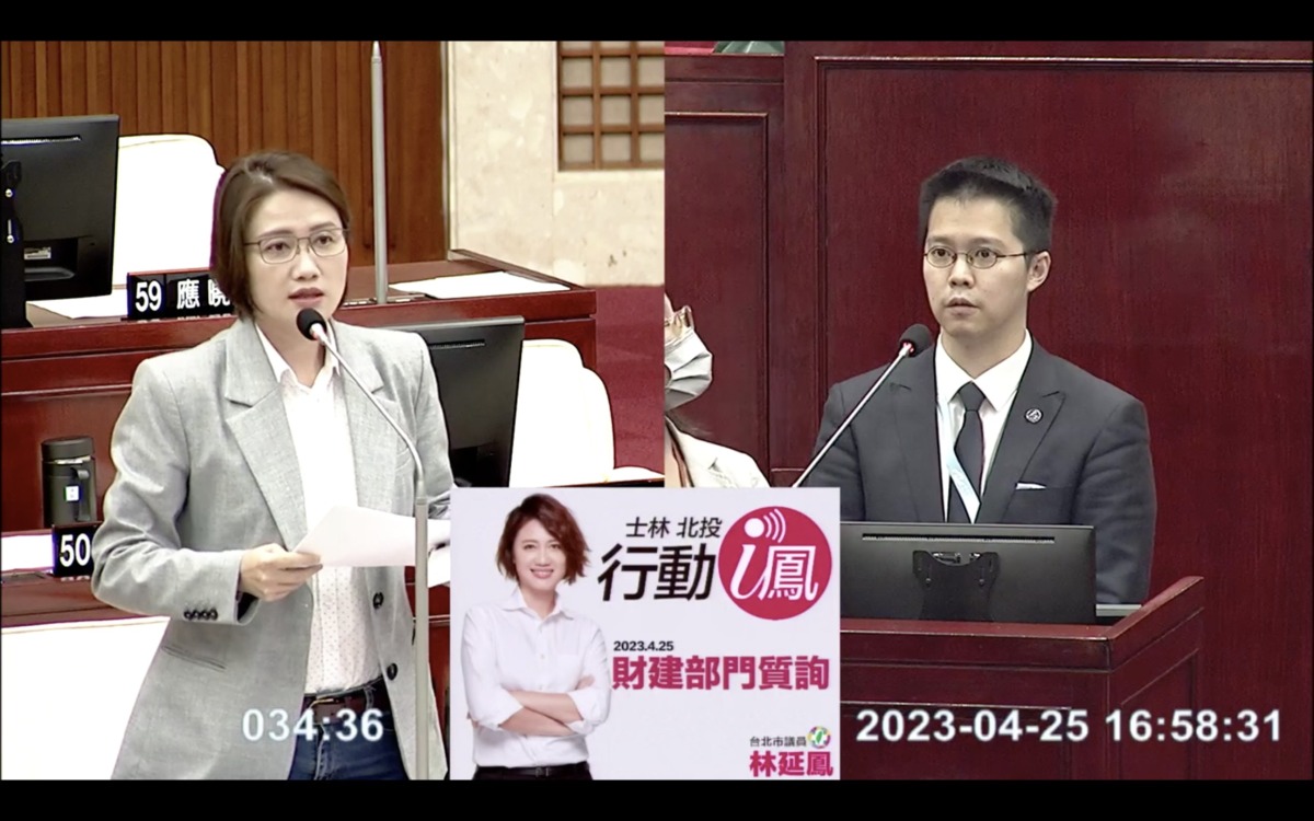 北市議員林延鳳:「孕婦乘車補助」、「U-Sport」蔣萬安政策期程恐跳票 wp 1682426931750