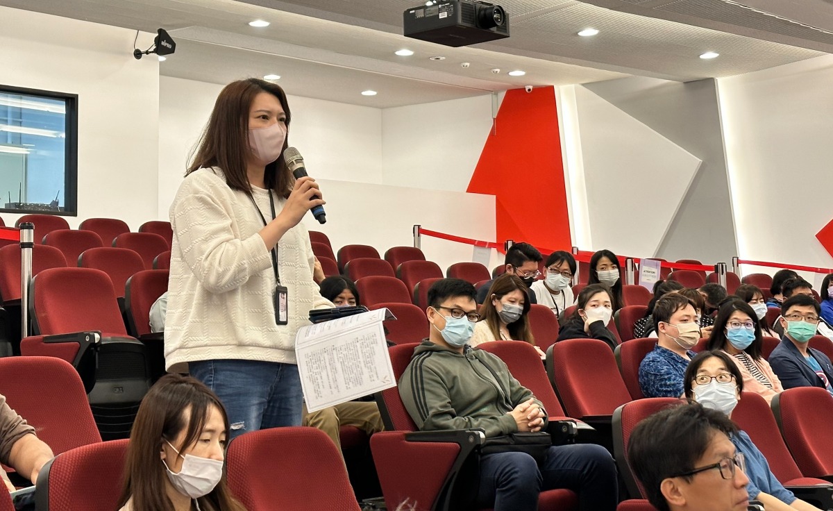 桃園捷工局舉辦聯合講習 公私協力塑造廉能環境 與會人員提問發言