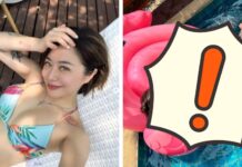 安迪愛女清涼照流出!泳池「翻船瞬間」全被拍