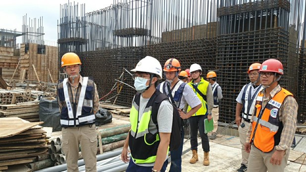 吊臂掉中捷軌道釀死傷 桃市府全面勞檢興富發建案 1120511新聞稿照片1