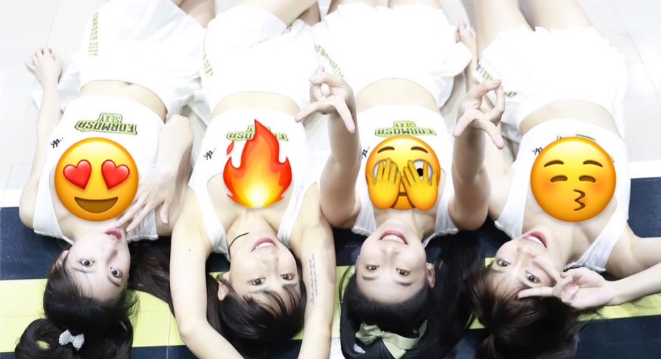 地心引力無用!啦啦隊女神揭隊友「這視角」辣翻網