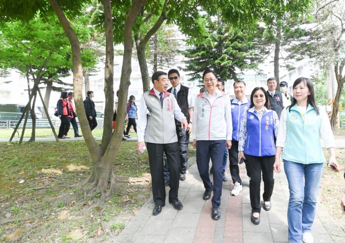 楊梅區年底前整修10座公園兒童遊具 打造安心玩樂環境 20230502164348244