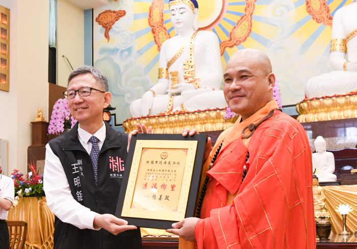 桃園佛教蓮社熱心公益 強化消防局救災設備 20230526152258954