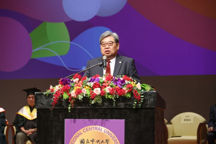 中央大學畢業典禮 張善政期勉畢業生勇於接受挑戰 20230527131925687
