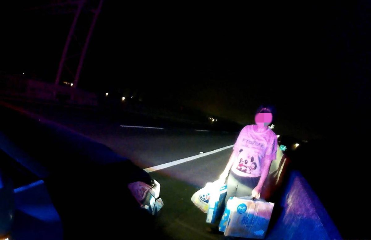 驚險!迷途婦誤上快速道路 觀音警護送返家 268778 scaled